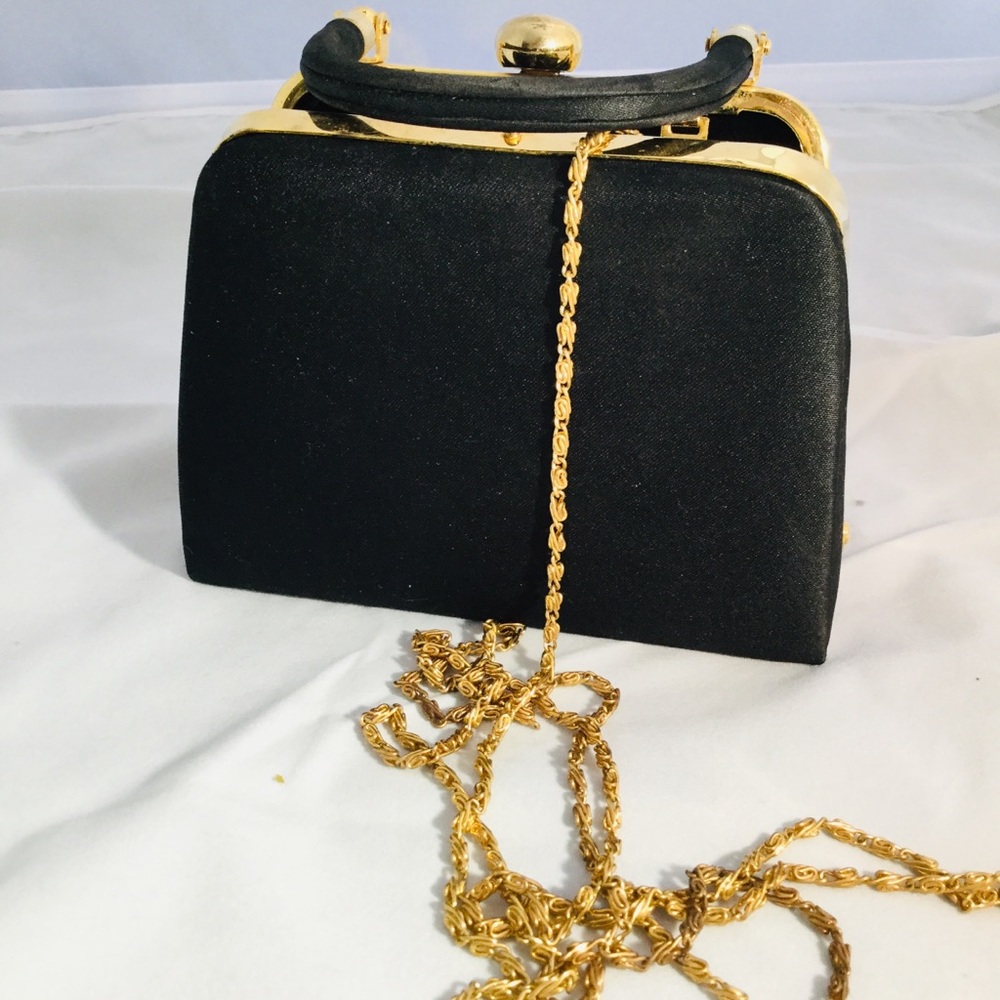 MINI SATCHEL SHOULDER BAG BLACK